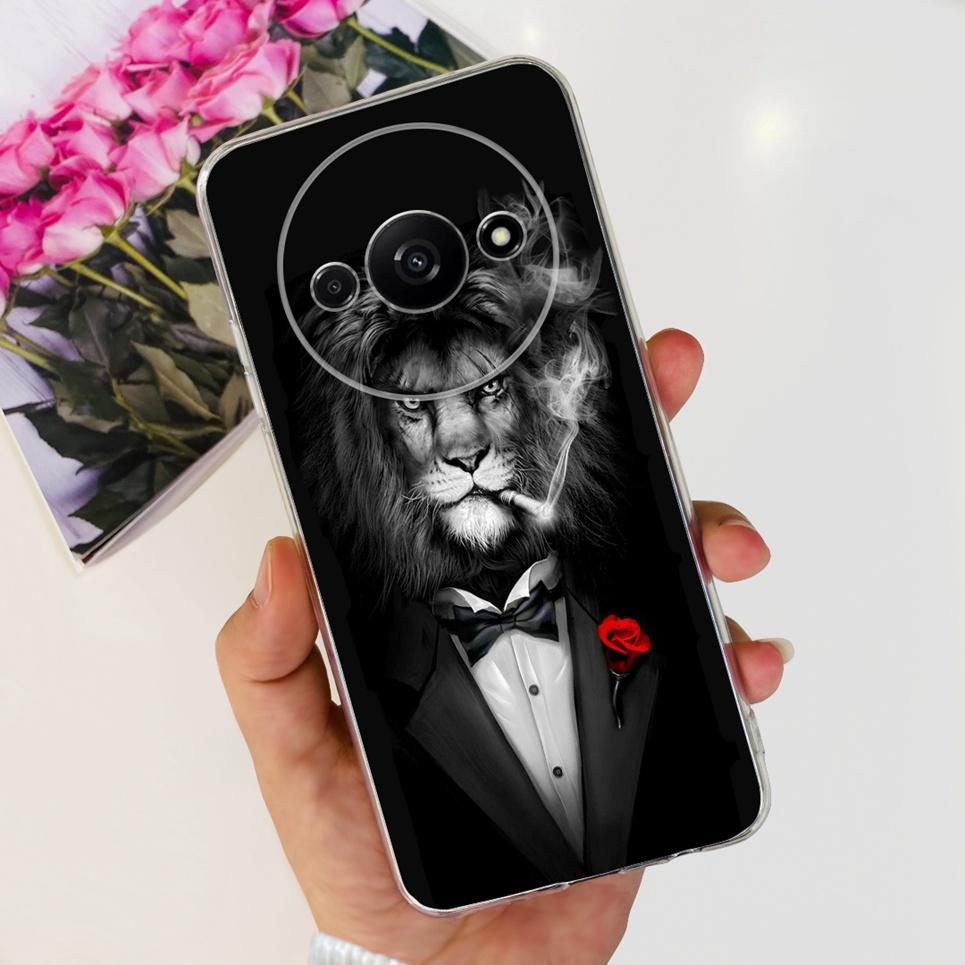 Für Xiaomi Redmi A3 4G Handyhülle Weiche Klare Silikon Rückseite Für Xiaomi Mi A3 RedmiA3 Initialen Buchstabe Hüllen Stoßfänger Capas