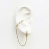De La Lune Pearl Ear Cuff Earrings [Dl17Fwer16Gdf]