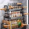 Yingbai 3-Tier Spice Rack with Chopping Board & Knife Holder