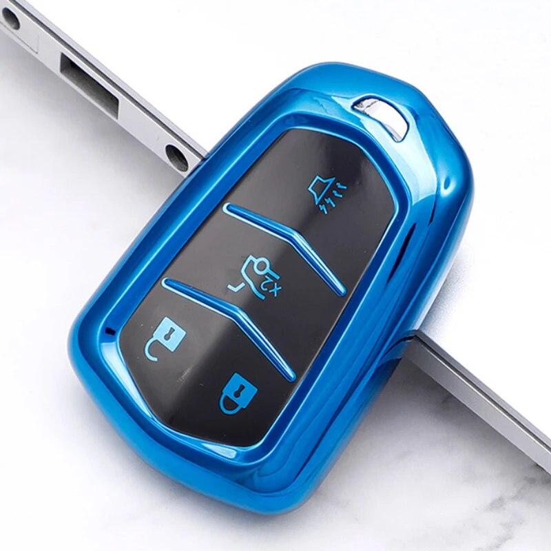 Pentru Cadillac ATS CTS DTS XT5 CT6 Escalade ESV SRX STS XTS ELR 2014-2018 Mașină Inteligent 45 Butoane Husă Carcasă Cheie Geantă Carcasă