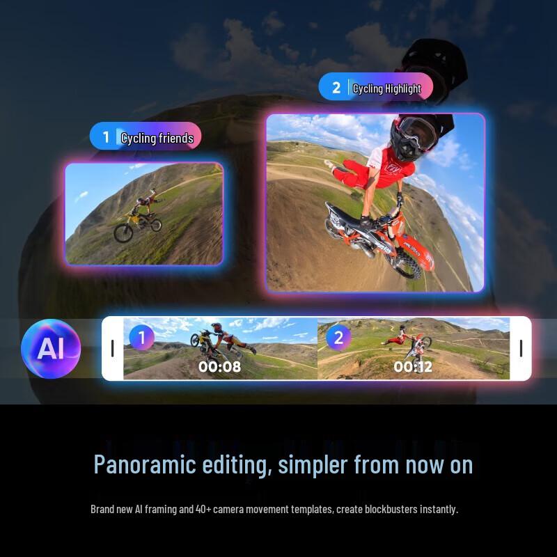 Insta360 X4 8K Panoramic Action Camera (CN version)