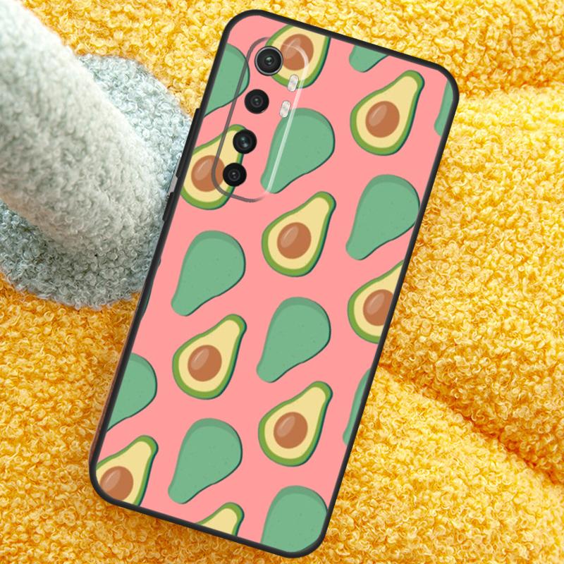 Avocado Pattern Case For Xiaomi 13T 14T 15T 14 15 Ultra 17 Pro Max Cover For POCO F8 F7 X7 Pro F5 F6 X5 X6
