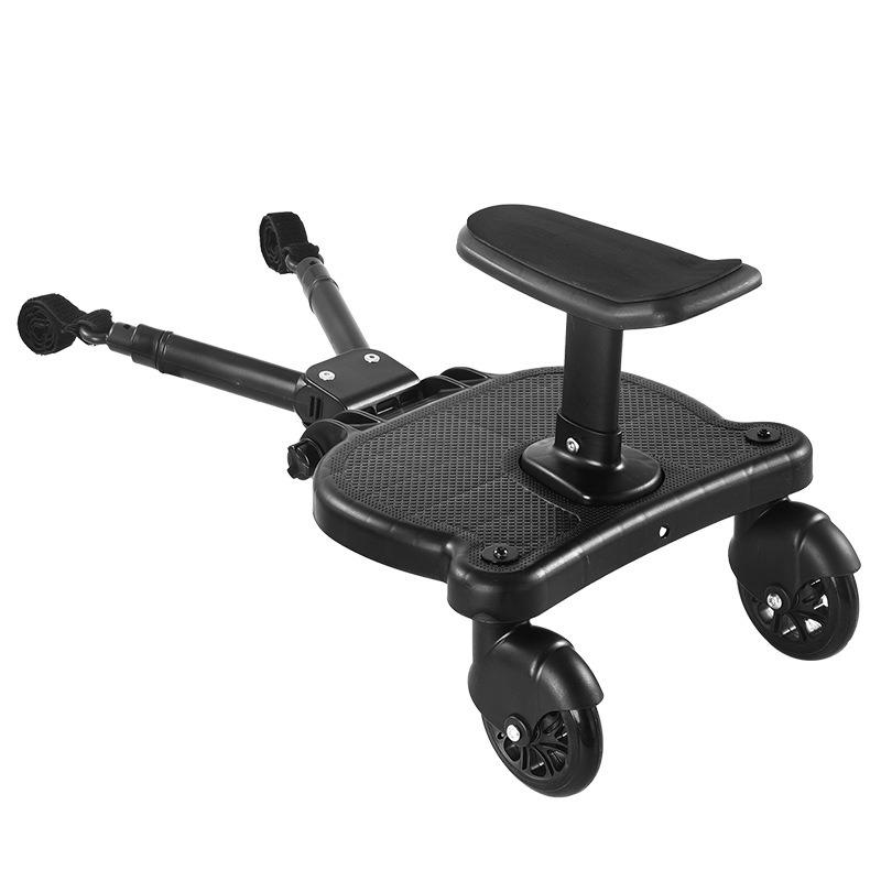 Universal Strollers Step Board Adapter Seat Second Child Jogger Twins Scooter Baby Pram Hitchhiker Bumper