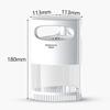 Lámpara Asesina de Mosquitos UV Silenciosa Fotocatalizador Matamoscas 1 Pieza Carga USB Fácil de Limpiar para Uso en Hogar Hotel Dormitorio