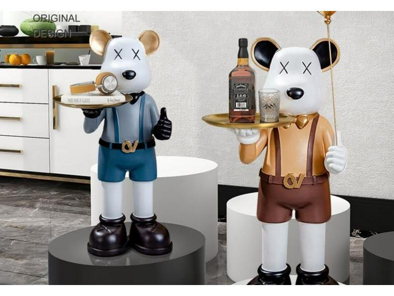 Figurka Bearbrick Okrągły Stojak Podwyższający Platforma Cylindryczna