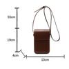 Minimalistische Umhängetasche für das Handy Damen Klein Einfache Vertikale Schultertasche Mit Verstellbarem Riemen Für Damen Geschenke