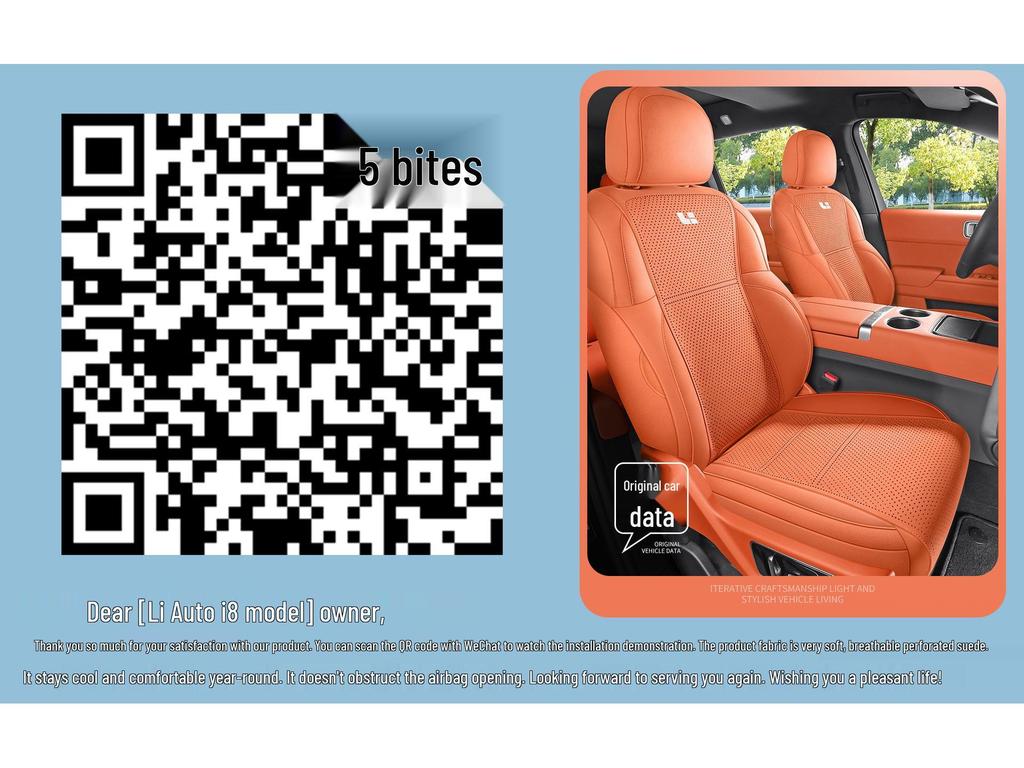 Ideal i8 Suede Saddle Pad: Breathable, Vehicle-Specific, Fully Enclosed, Six-Seater Car Seat Cushion