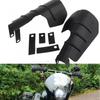 Motorcycle Windshield Hand Guard Harley 883 Dyna Honda Benelli QJ Motor 300 500 Plastic Black
