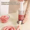 Sausage Meat Stuffer Horizontal Sausage Maker set Homemade Kitchen Meat Sausage Maker Tool Sausage Filler