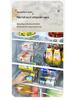 Double-Layer Rolling Beverage Storage Organizer for Fridge