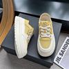 Women's Breathable Sports Shoes Low Top Mesh up Thick Bottom Casual Sneakers Comfortable Wear Resistant Rubber Outsole