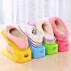 Plastic Multi-color Creative Thicken Integrated Shoe Rack Bracket Double Home Storage Hanger Organizer Tools Shelves