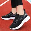Fashion Women's Breathable Mesh Running Sneakers Fashion White Platform Sports Shoes for Women Thick Sole Non Slip Casual Walking Shoes