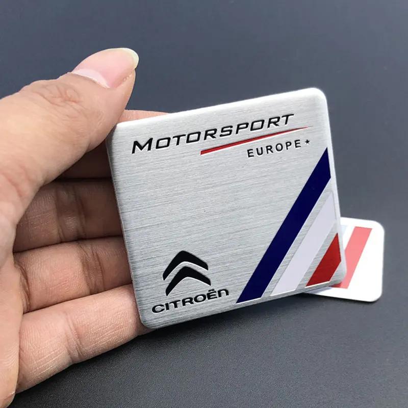 

Citroen Nameplate Car Stickers for Accessories Trunk Side Door Decorate label Citroen C4 C5 Sega DS5 LS DS6 Personality refit