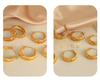 Elegant Geometric Luxury Jewelry: Niche C Circle Stud & Hoop Earrings for Women