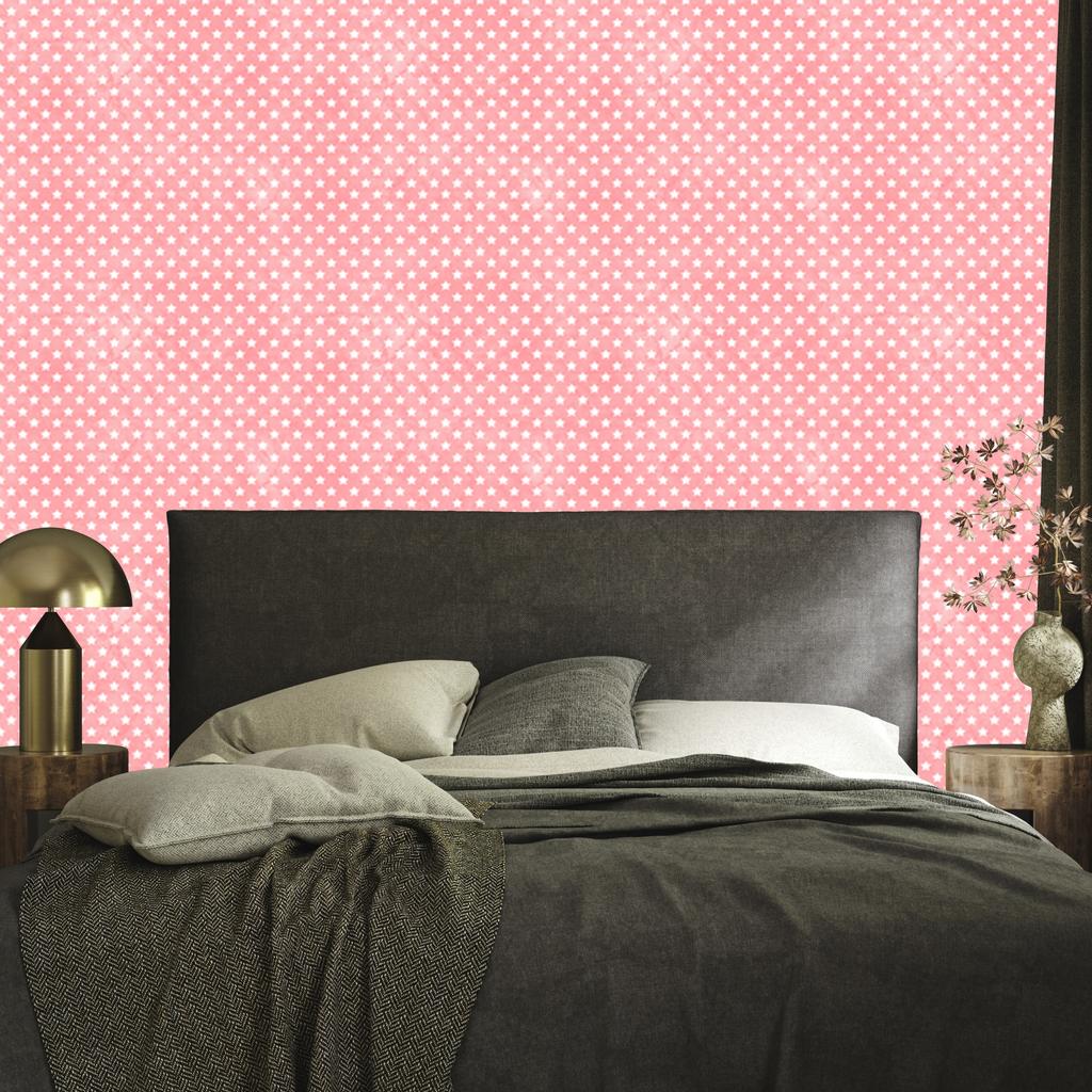 Wallpaper Stars Coral, Subtle Detail for Living Room and Bedroom 50x1000