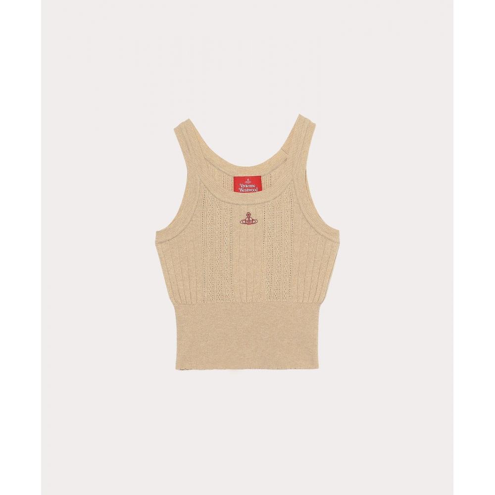 

Майка Vivienne Westwood Japan из органического хлопка с люверсами 1612141009