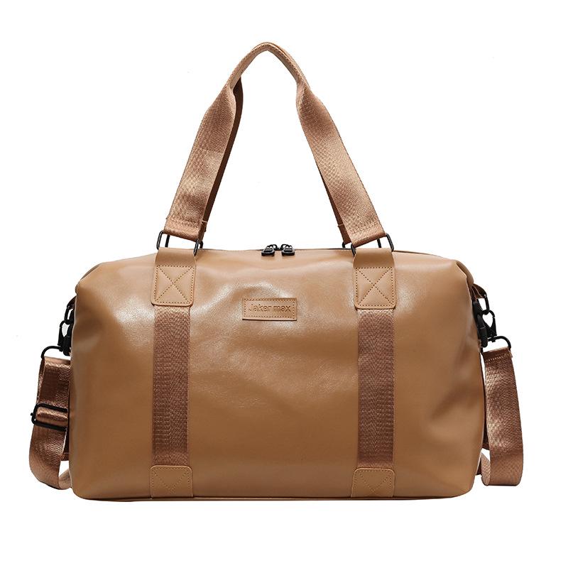 Женская легкая дорожная и спортивная наплечная сумка большой вместимости