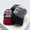 New Unisex Color Block 3D Printed Letter Baseball Hats Sunshade Hip Hop Breathable Personal Trucker Caps Mesh Versatile Fashion