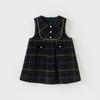 David Bella Girls' Dress 2026 Spring New Style Kidsren's Plush Woolen Vest Dress Baby Dress Category a