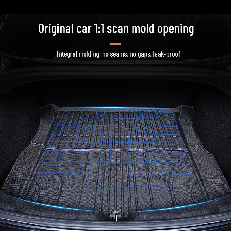 Tesla Model 3 Trunk Mat Refurbishment & TPE Tail Box Mat Set