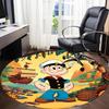 1pc Popeye Office Round Area Rug, Bedroom Living Room Home Decor, Room Deco,  Offic a1016083