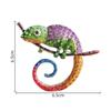 Creative Lizard Chameleon Rhinestone Brooches For Women Men Clothes Suit Animal Brooch Pin Jewelry Accessories Ornaments Gifts