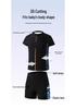 Plus Size Big Kids' Sun Protection Swimsuit - Short Sleeve Split Swimwear for Boys 2026