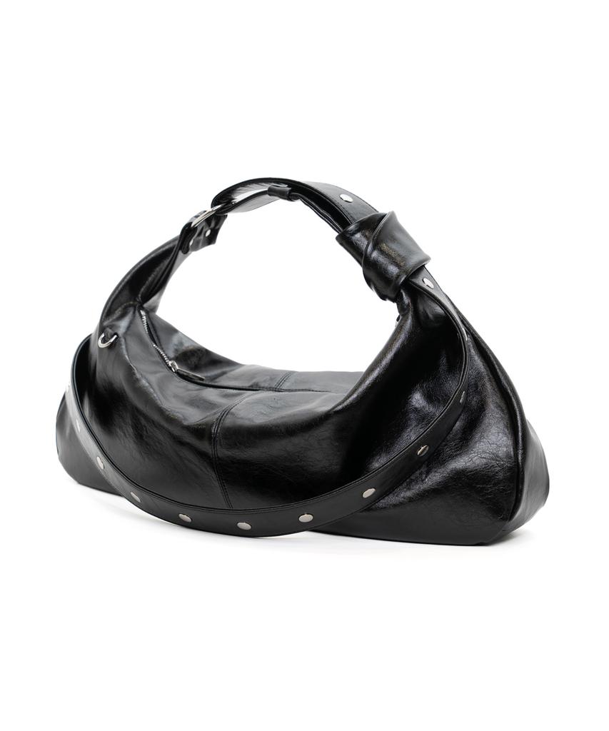Afoye Loop Bag (Glossy Black)