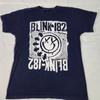 Blink 182 Pop Punk T Shirt Sz Med. Navy Blue SEE MEASUREMENTS Unisex T-Shirt