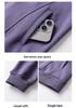 Women's Spring & Autumn Casual Running Two-Piece Set: Long Sleeve Top & Loose Pants, Breathable & Fashionable