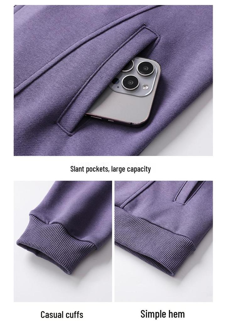 Women's Spring & Autumn Casual Running Two-Piece Set: Long Sleeve Top & Loose Pants, Breathable & Fashionable
