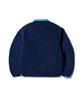 MADDEN Sherpa Reversible Pullover Jacket Navy