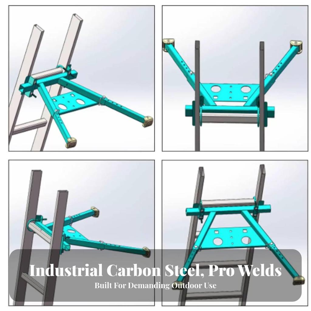 Ladder Stabilizer Long-Lasting Spacer Slim for Roofers