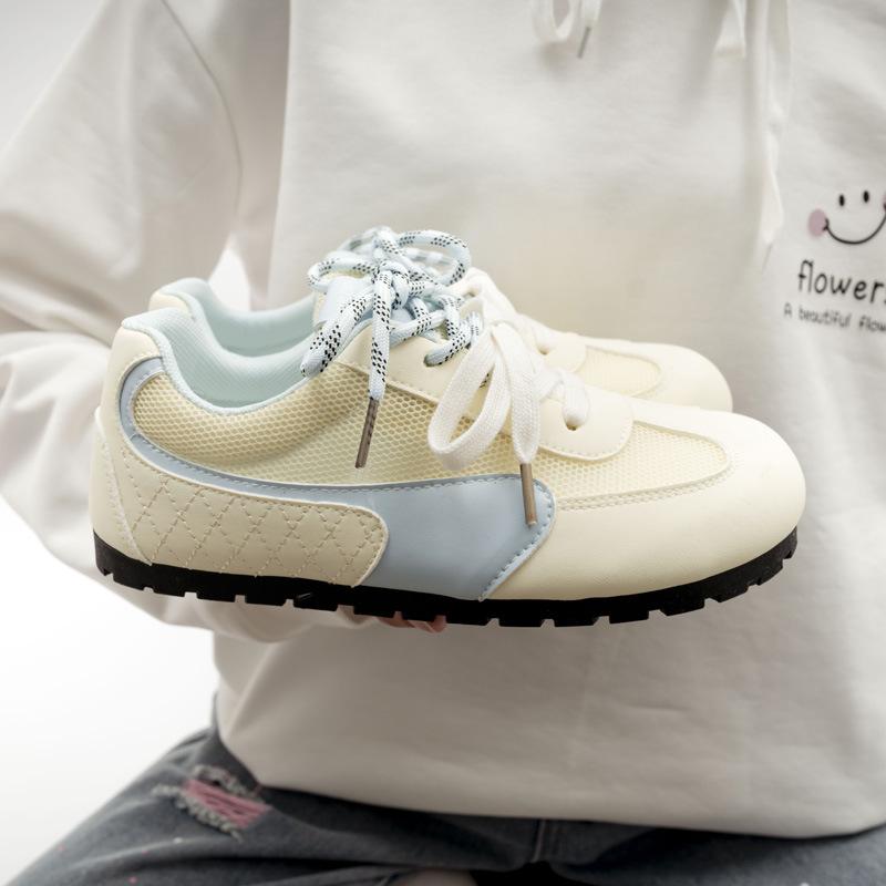 Belle Studenten moralische Trainingsschuhe Sommer Neu Leichtgewicht Weichsohle Mesh Atmungsaktiv Freizeitsschuhe B