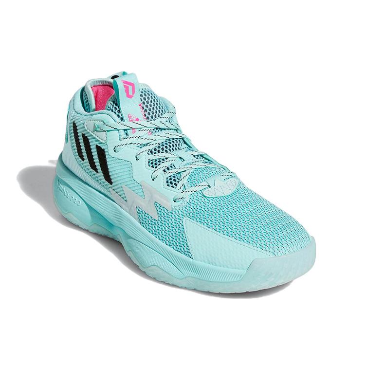 New Adidas Dame 8 Dame Dalla Light Blue Pink GZ6475