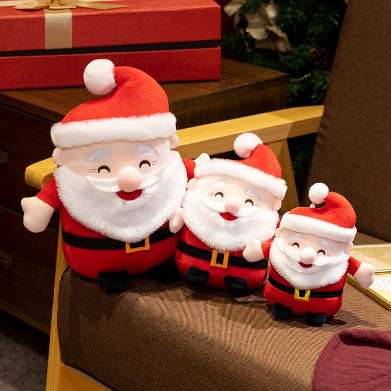 NOU Moș Crăciun om de zăpadă elan bunica jucării de pluș de înaltă calitate decor de Crăciun păpuși umplute moale pluchies cadou