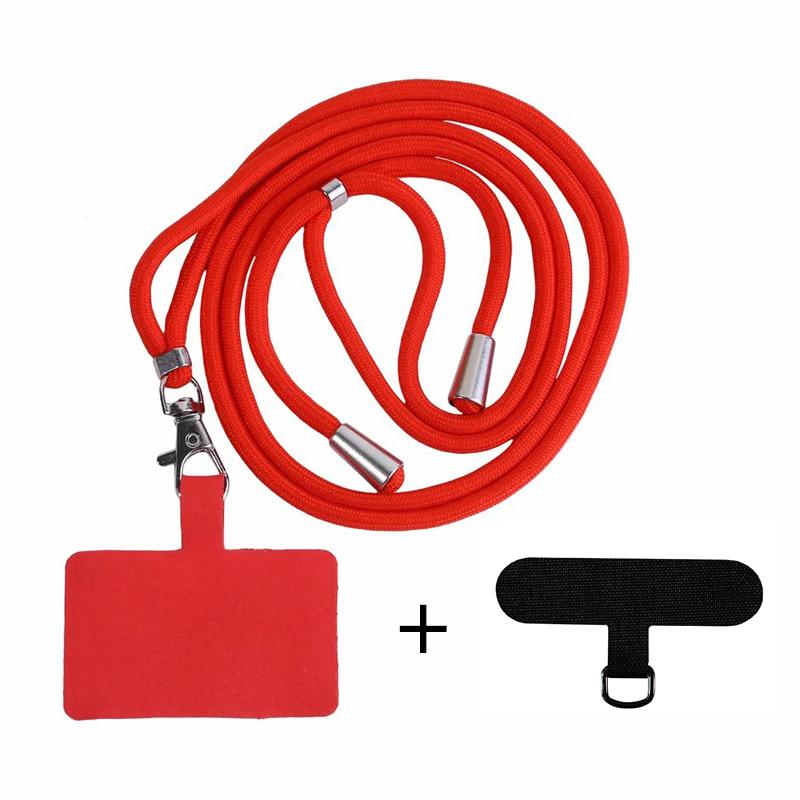 Universal Adjustable Mobile Phone Lanyard Strap Hanging Rope Neck Straps Anti-lost Cord Cell Phone Accessories for iPhone 13 14