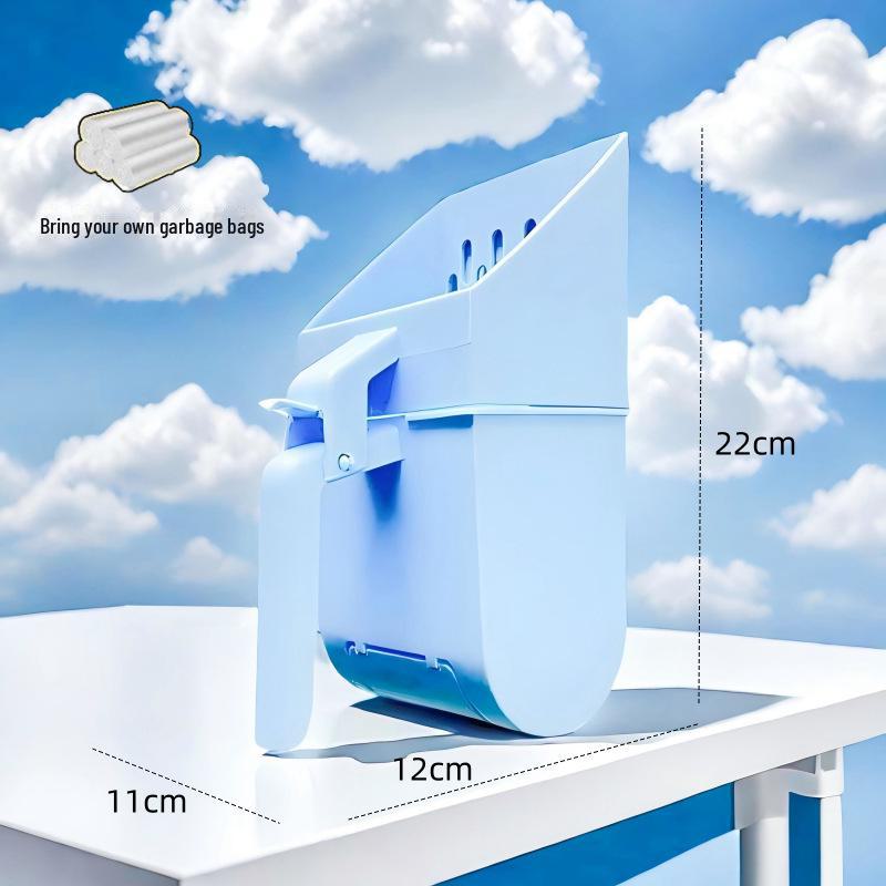 

Большая многоцелевая лопата для кошачьего туалета для тофу и других видов наполнителей Includes a Roll of Trash Bags небесно-голубой