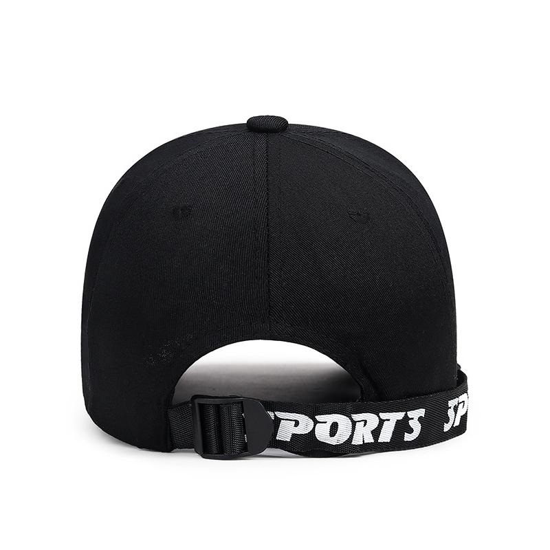 Spring Summer Letters Embroidered Ribbon Cap Young Men Women Couple Baseball Cap Sun Visor Hats Fishing Hat Peak Cap