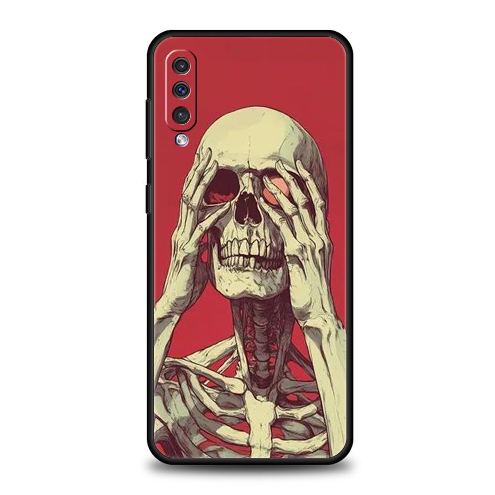 

Hard Pink Purple Skull Case For Samsung A26 A36 A56 A54 A52 A50 A70 A40 A12 A14 A16 A22 A24 A42 A34 A32 5G A04s A06 5G Cover Samsung A04s