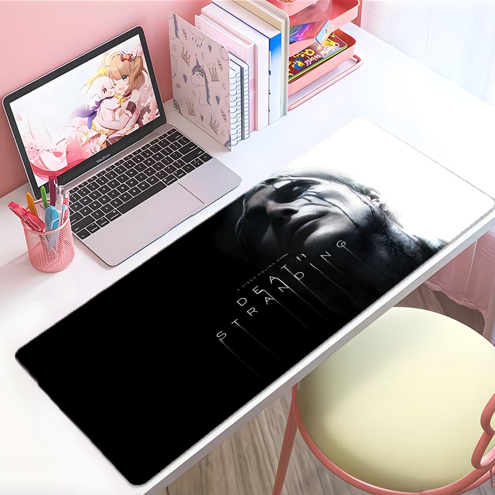 Mysterious Cool Game Ddeath Stranding Mouse Pad Large Thick Desk Pad Stitched Edges Gaming Mouse Mat For Pc