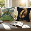 Pillow Gifts Home Office Furnishings Bedroom Sofa Car Cushion Cover Case 45X45Cm Hot Movie The L-Lord Of The R-Rings