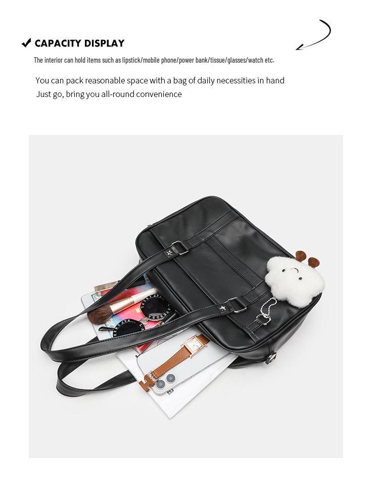 Japanese JK Style Large Capacity Tote & Crossbody Bag