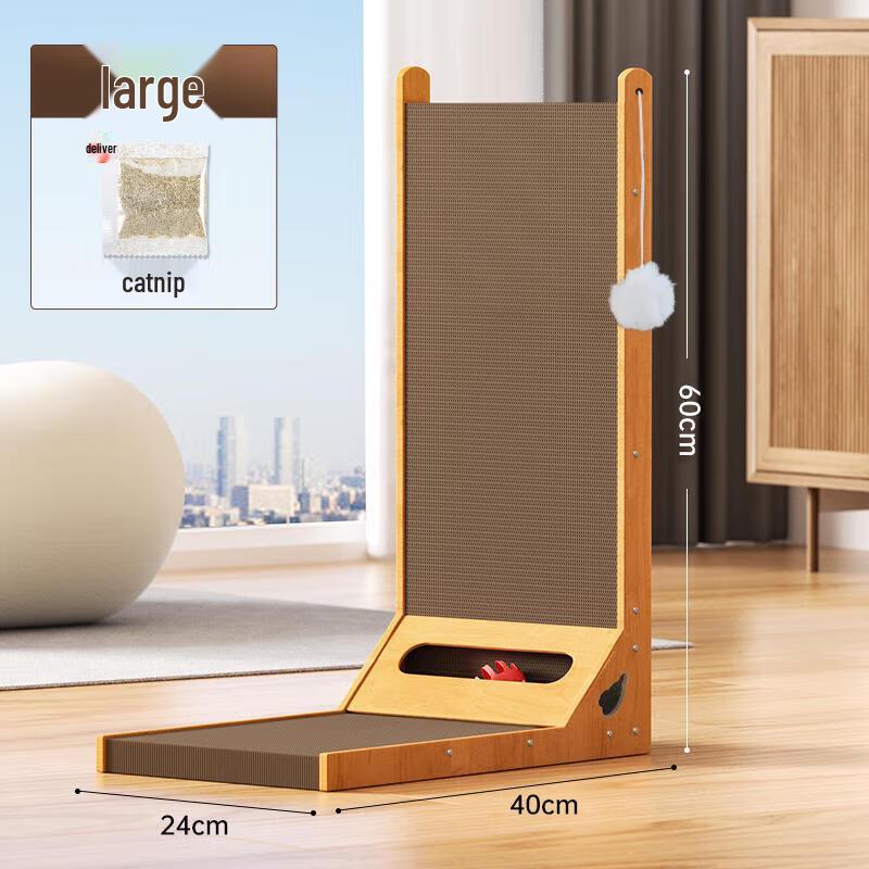 Miaolisi L-shaped Vertical Cat Scratcher