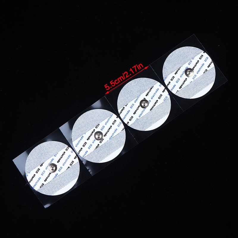 50 шт./пакет Электродный пластырь Медицинский одноразовый ЭКГ ЭКГ Аксессуары Нетканые электроды Электрокардиограмма Мышечный стимулятор