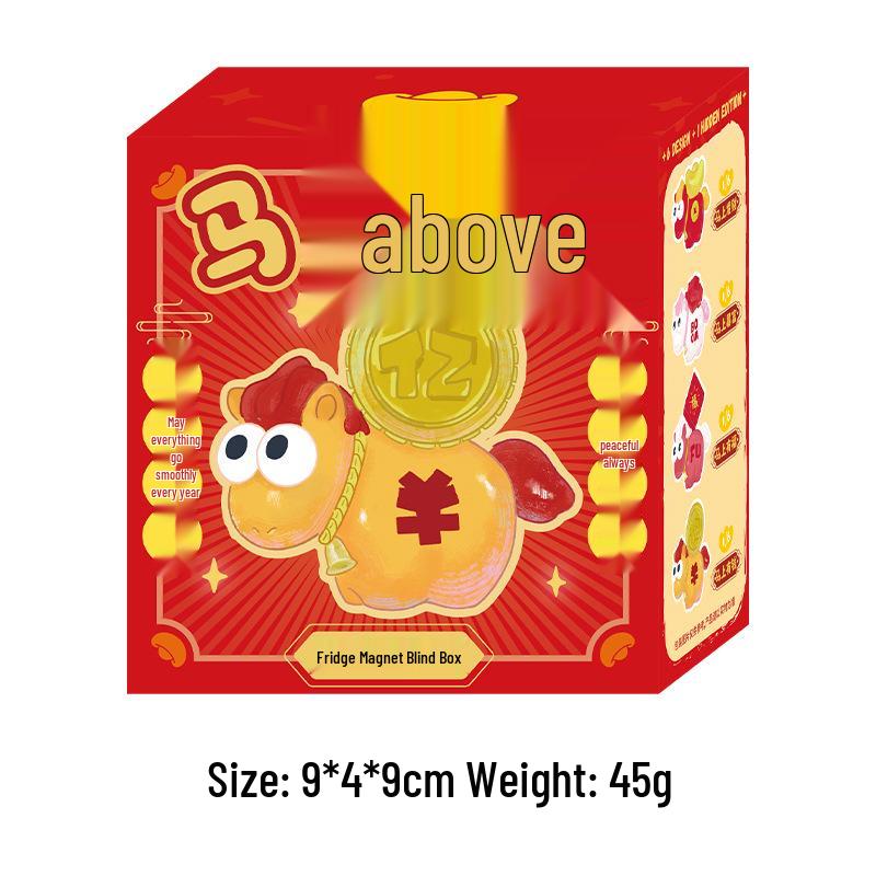 

Coming Soon: Year of the Horse Resin Craft Refrigerator Magnet - Cute Cartoon Horse Design