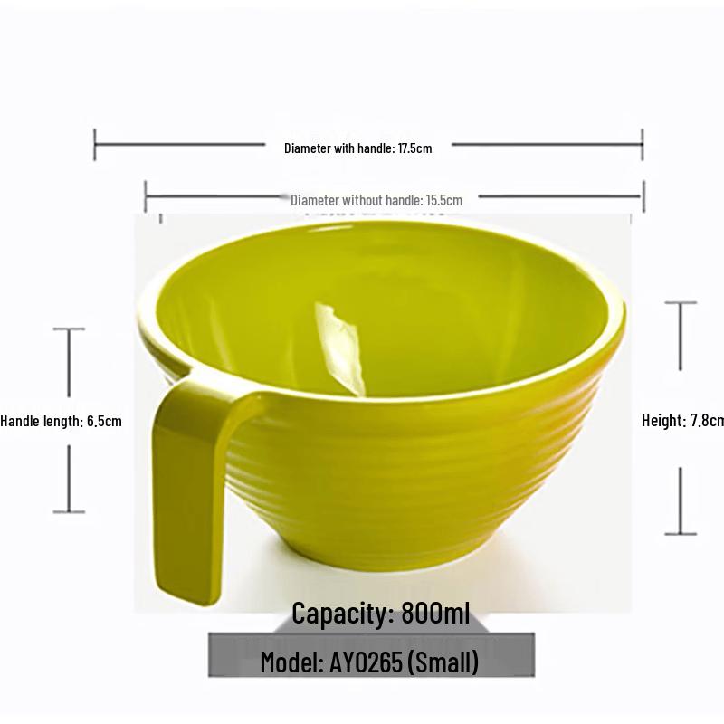 Kangfutao A5 Melamine Handled Bowl