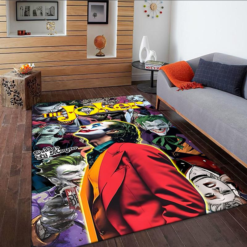 Jo-ker's Dark Saga Carpet, Kitchen Rugs, Yoga Mat, Non-Slip Mats, Rug for Bathroom, Living Room Bedroom, Camping Rugs Christmas Gift