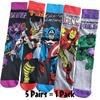 5 Pairs/Pack Men Funny Socks Casual Hip Hop Creative Cartoon Novelty Calcetines Hombre Street